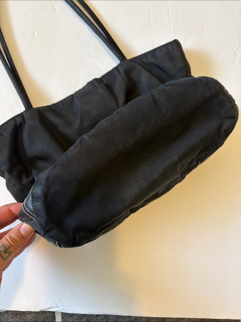 Prada Black Nylon Tote - Picture 4 of 14